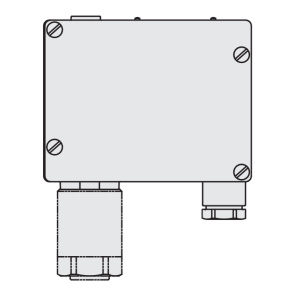 Trafag blind cover voor 90X pressostaten Art.nr.: B24126