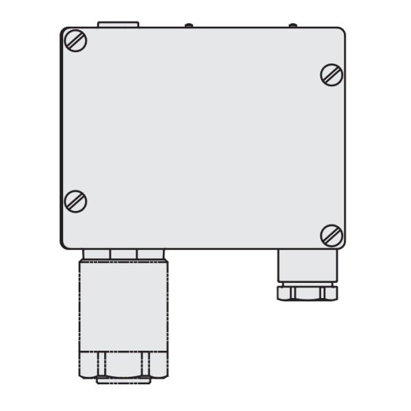 Trafag blind cover voor 90X pressostaten Art.nr.: B24126