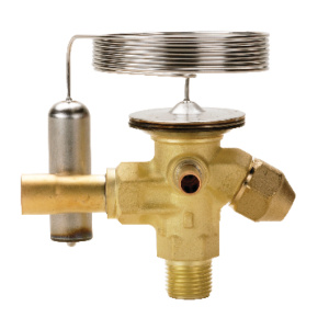 Danfoss Thermostatisch expansieventiel T-2 R452A 3/8x1/2 flare/sold. -40/+10 gr. C