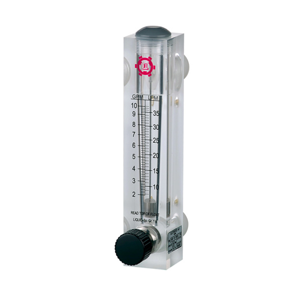 FMP…VR – Variable area flow meters (panel type flow meters with regulating valve)