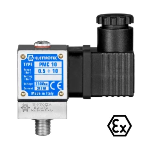 PMC / PMC…D – Diaphragm adjustable pressure switches intrinsic safety execution