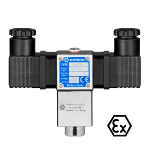 PPC…D / PPCF…D – Piston pressure switch with 2 SPDT contacts with ATEX certification