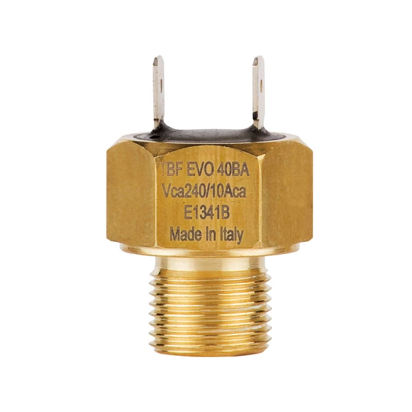 TBF evo – Economic temperature switches with fixed set-point and push-on terminals
